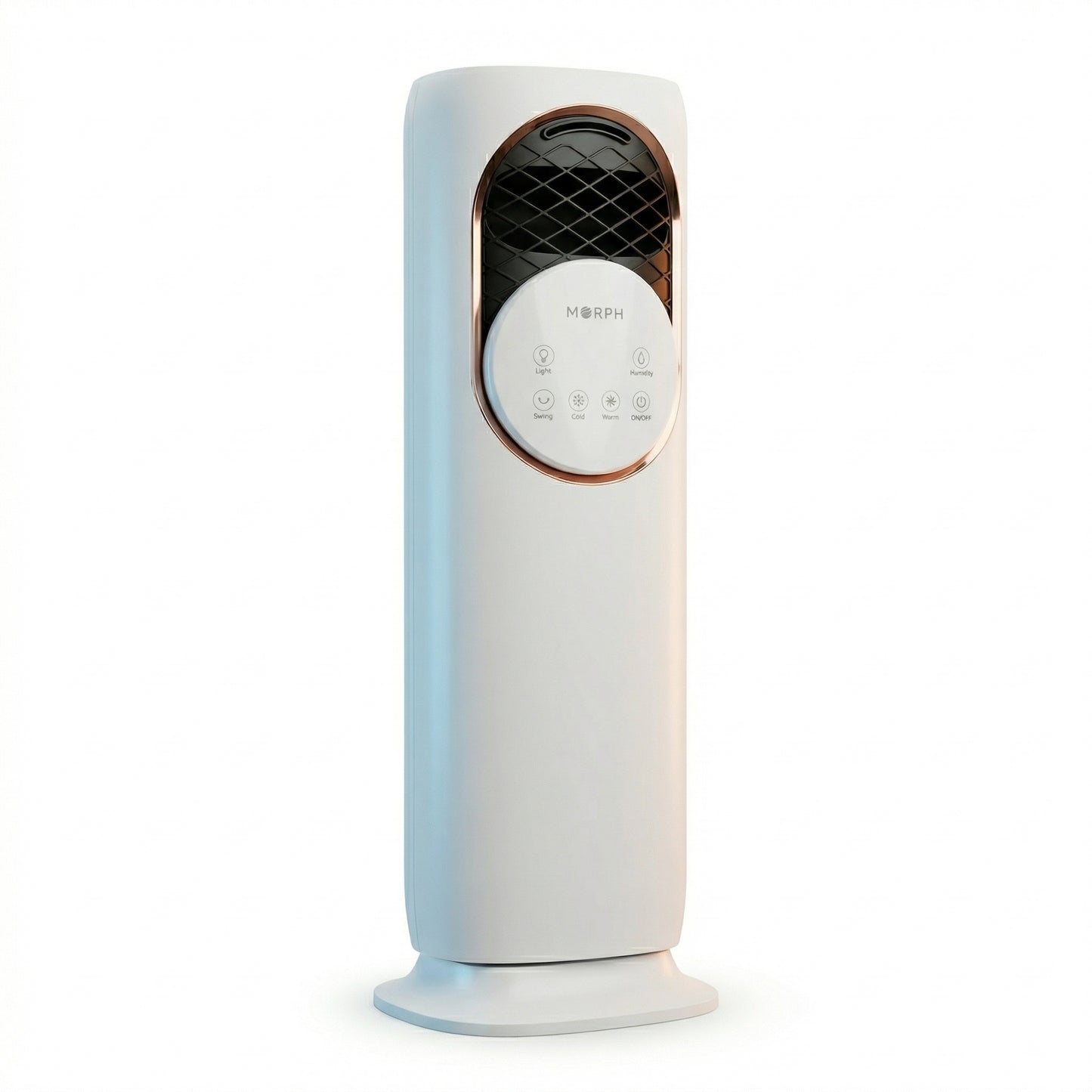Morph Snow Fire Ice Cooling Fan with Ice Packs & Mist – Cold Air Tower Fan with Remote for All-Season Comfort